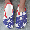 American flag Print Unisex Clogs Shoes