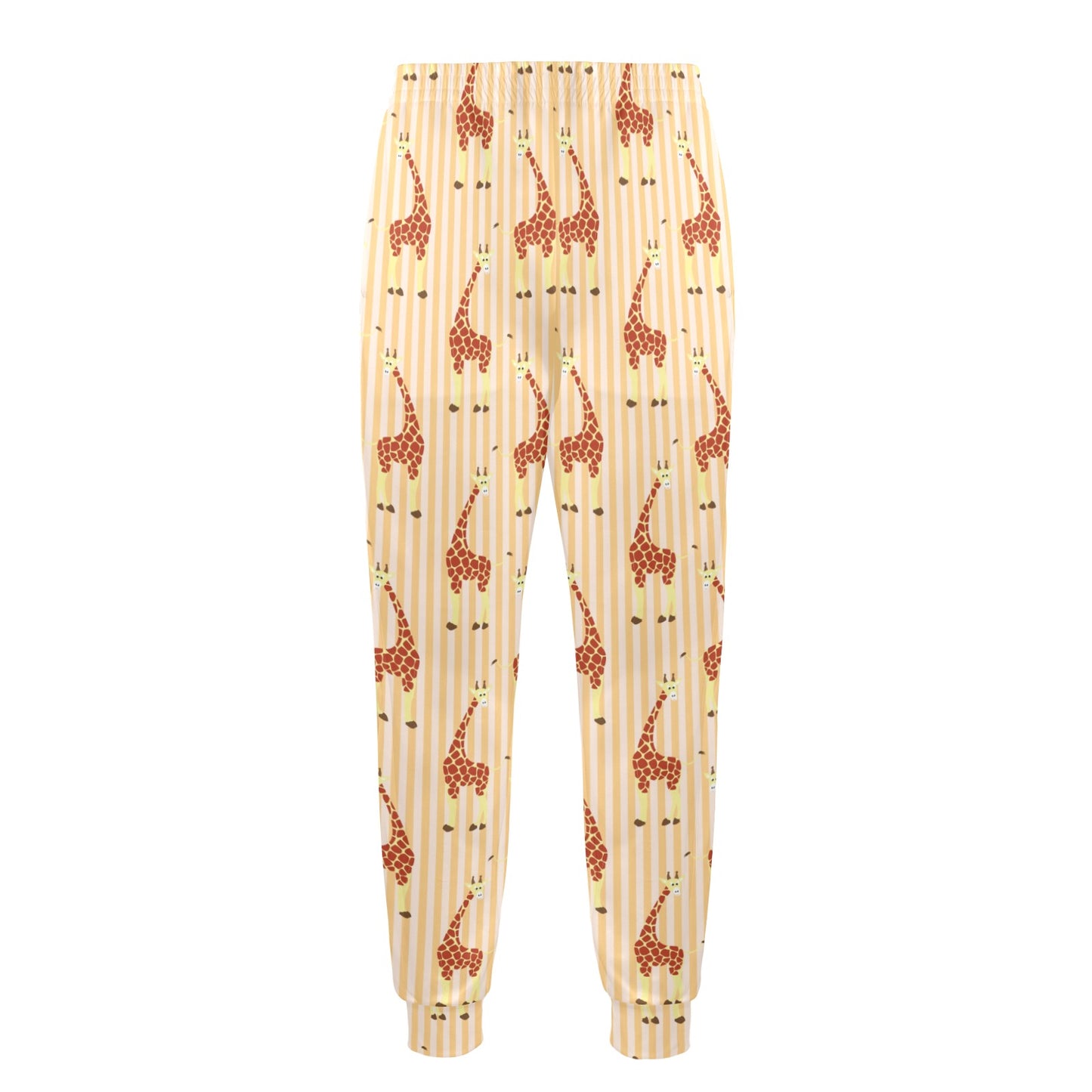 giraffe Design Print Pattern JJ0266 Men's Casual Track Pants