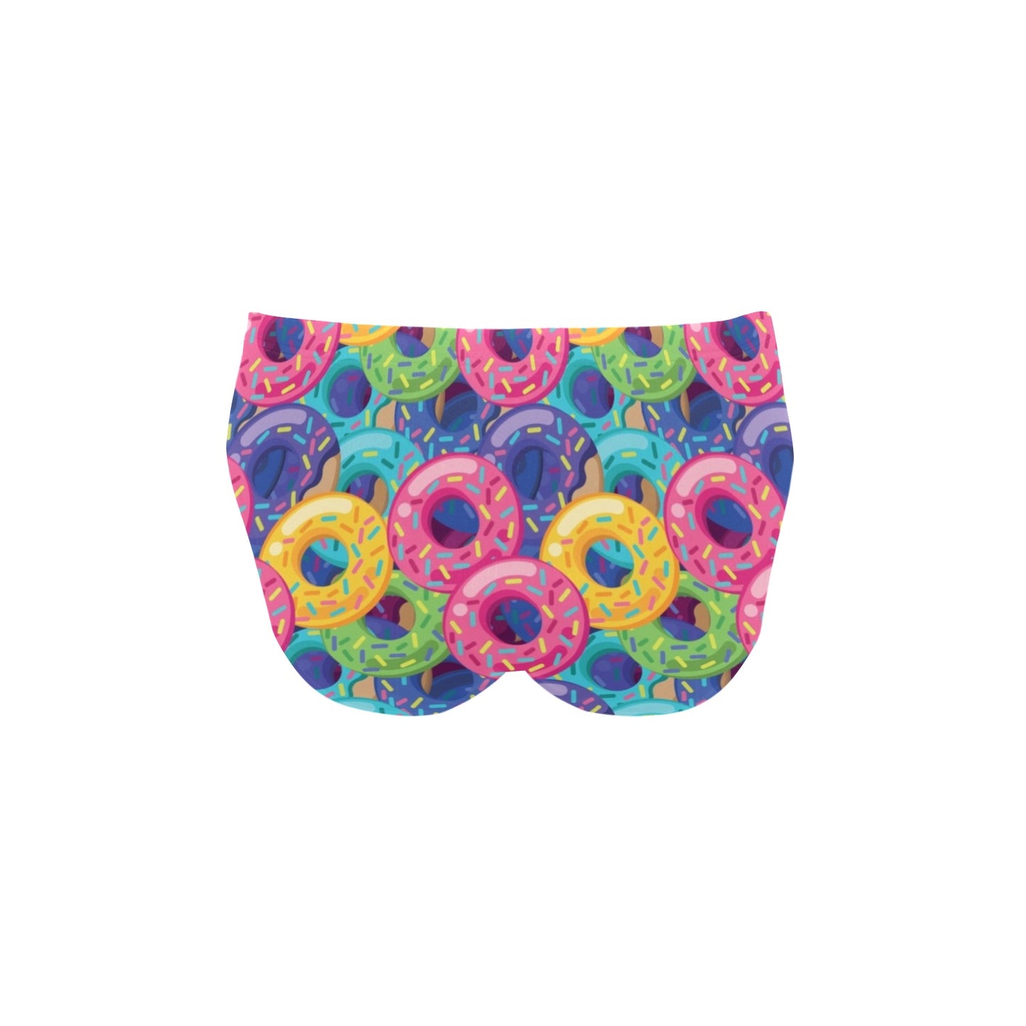 Donut Pattern Print Design DN010 Men's Swimming Briefs