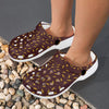 Agricultural Gold Wheat Print Pattern Unisex Clogs Shoes