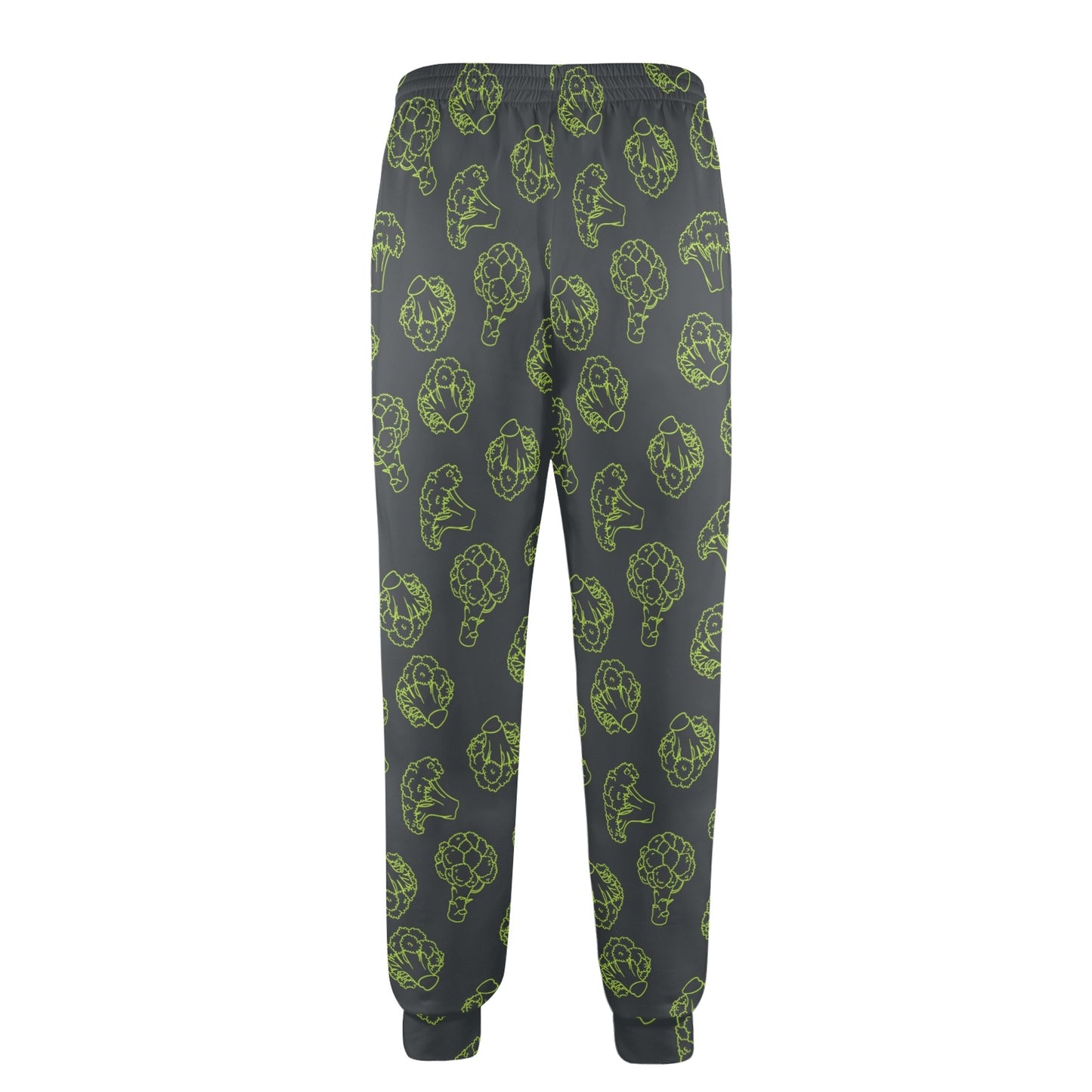 Broccoli Pattern Print Design 01 Men's Casual Track Pants