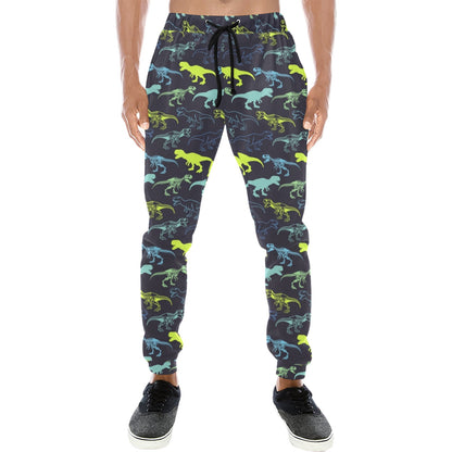 dinosaur Design Print Pattern JJ0106 Men's Sweatpants