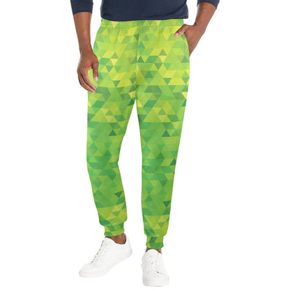 Geometric Print Design LKS402 Men's Casual Track Pants