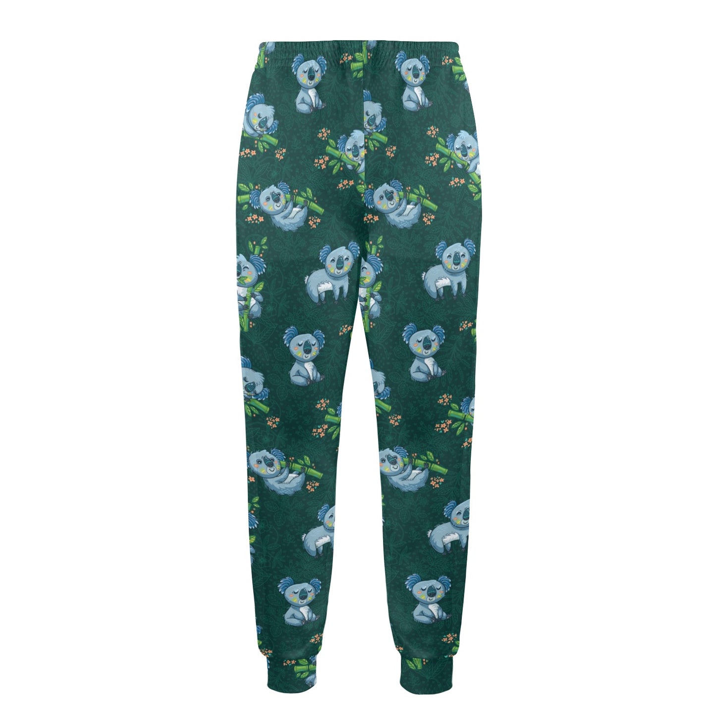 Koala Blue Design Print Men's Casual Track Pants