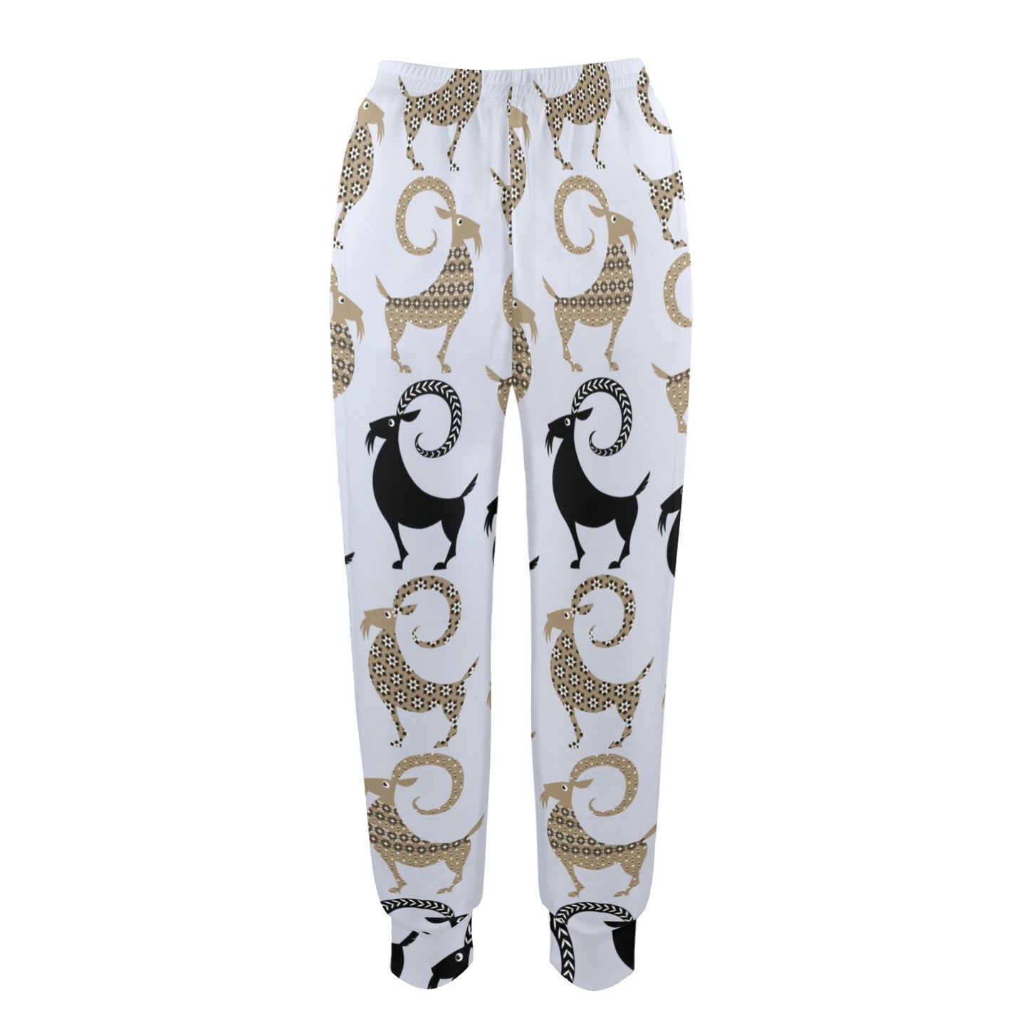 Goat Pattern Print Design 03 Women's Casual Track Pants