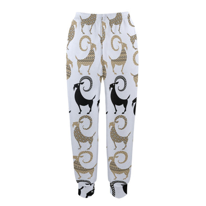 Goat Pattern Print Design 03 Women's Casual Track Pants