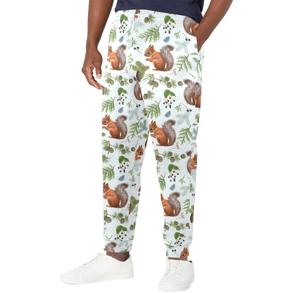 Squirrel Print Design LKS308 Men's Casual Track Pants