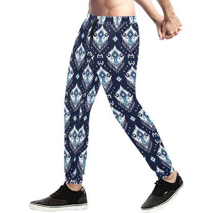 Ethnic Ornament Print Pattern Men's Sweatpants