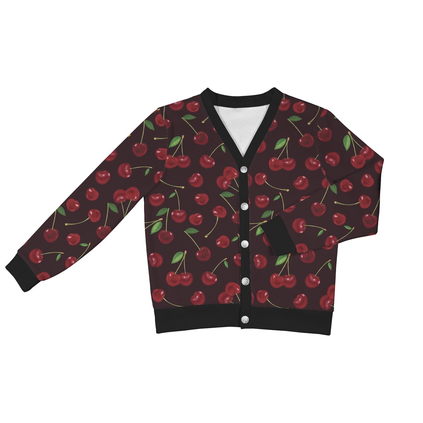 Cherry Fresh Pattern Women's Cardigan