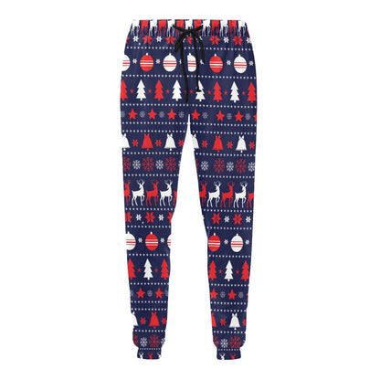 Reindeer Print Design LKS404 Men's Sweatpants