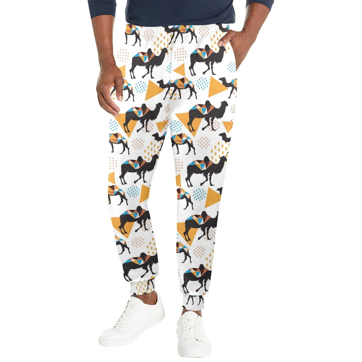 Camel Design Print Pattern JJ026 Men's Casual Track Pants