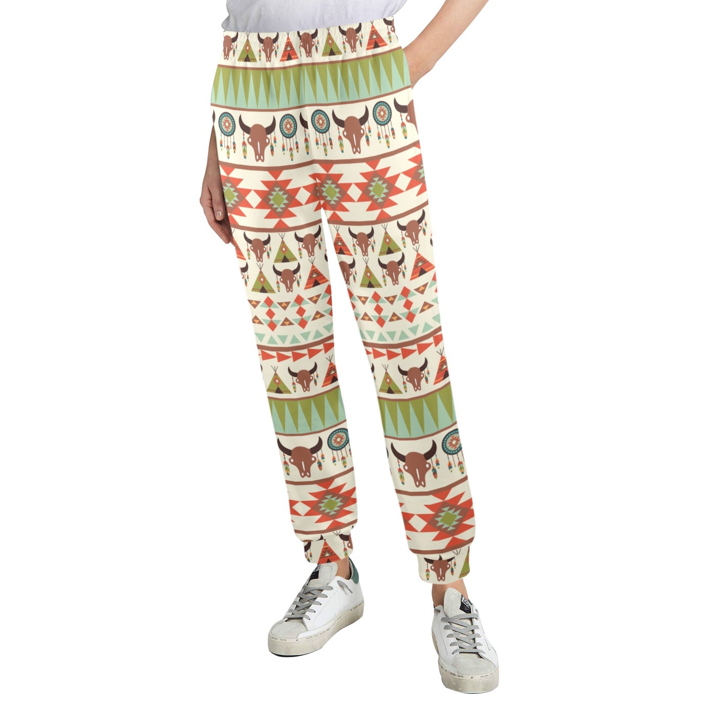 American indian Ethnic Pattern Women's Casual Track Pants
