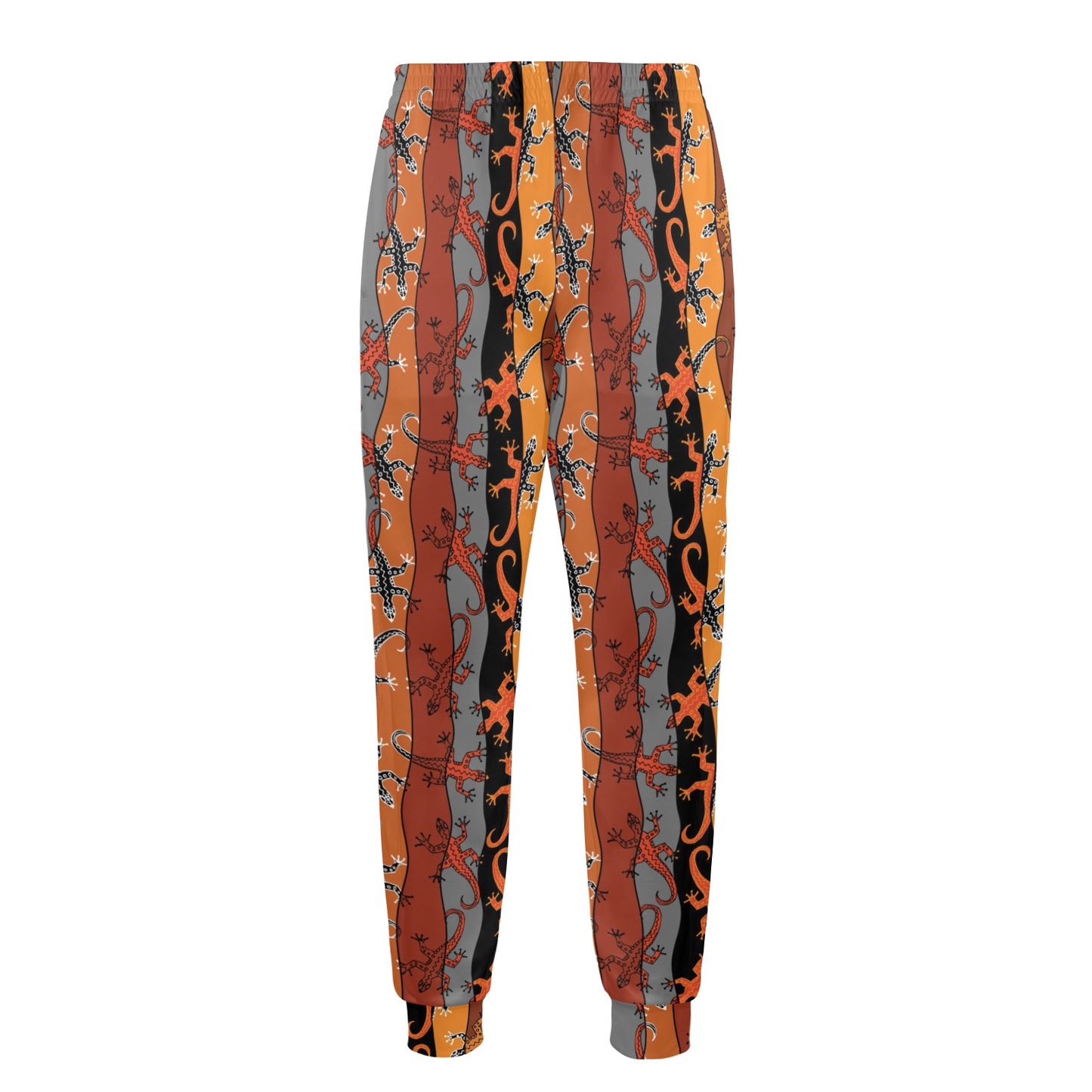 lizard Print Design LKS403 Men's Casual Track Pants