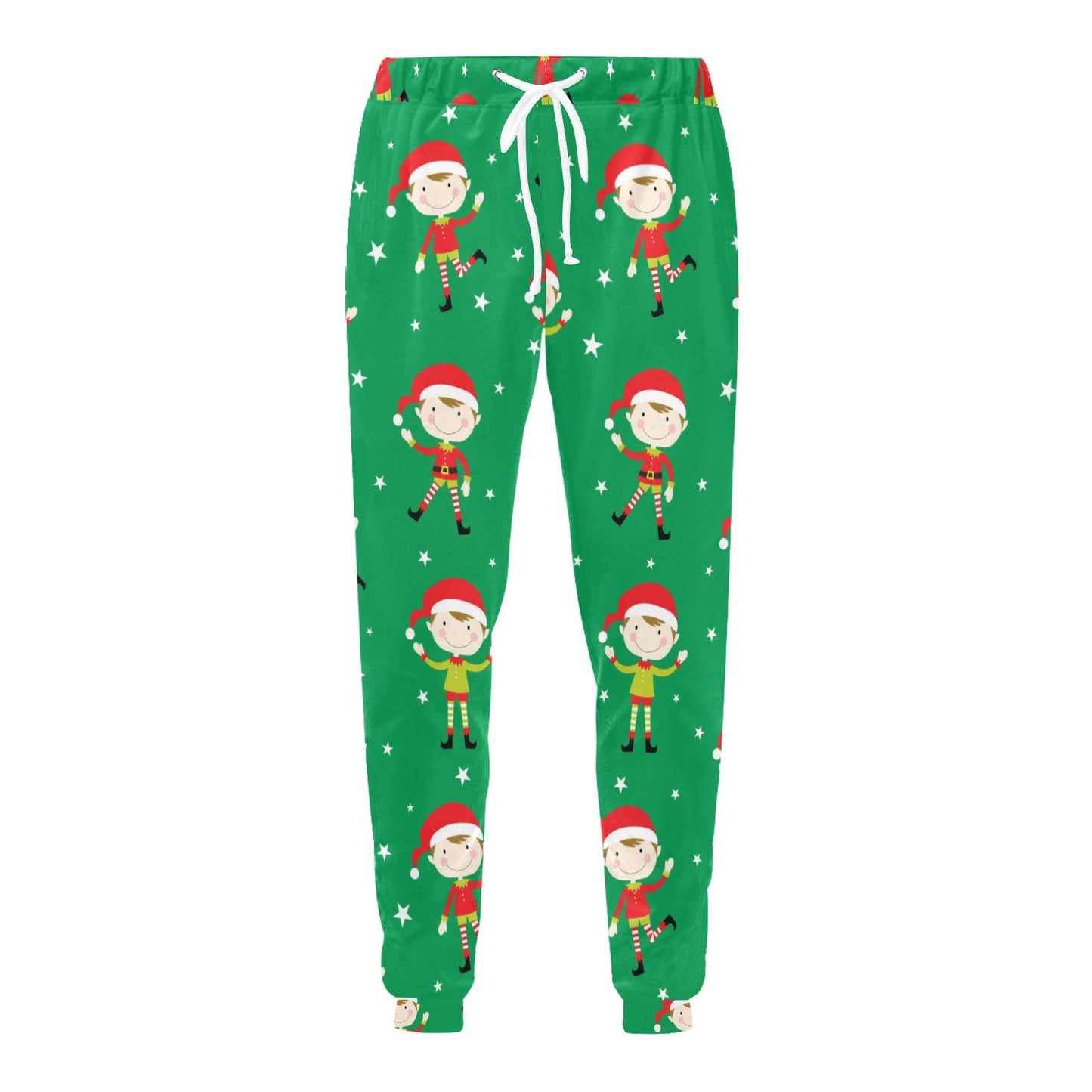 Elf christmas Design Print Pattern JJ0194 Men's Sweatpants
