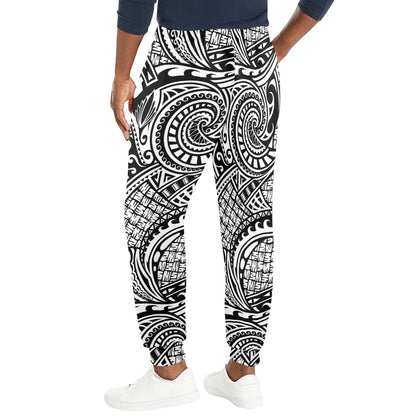 Polynesian Tribal Pattern Men's Casual Track Pants