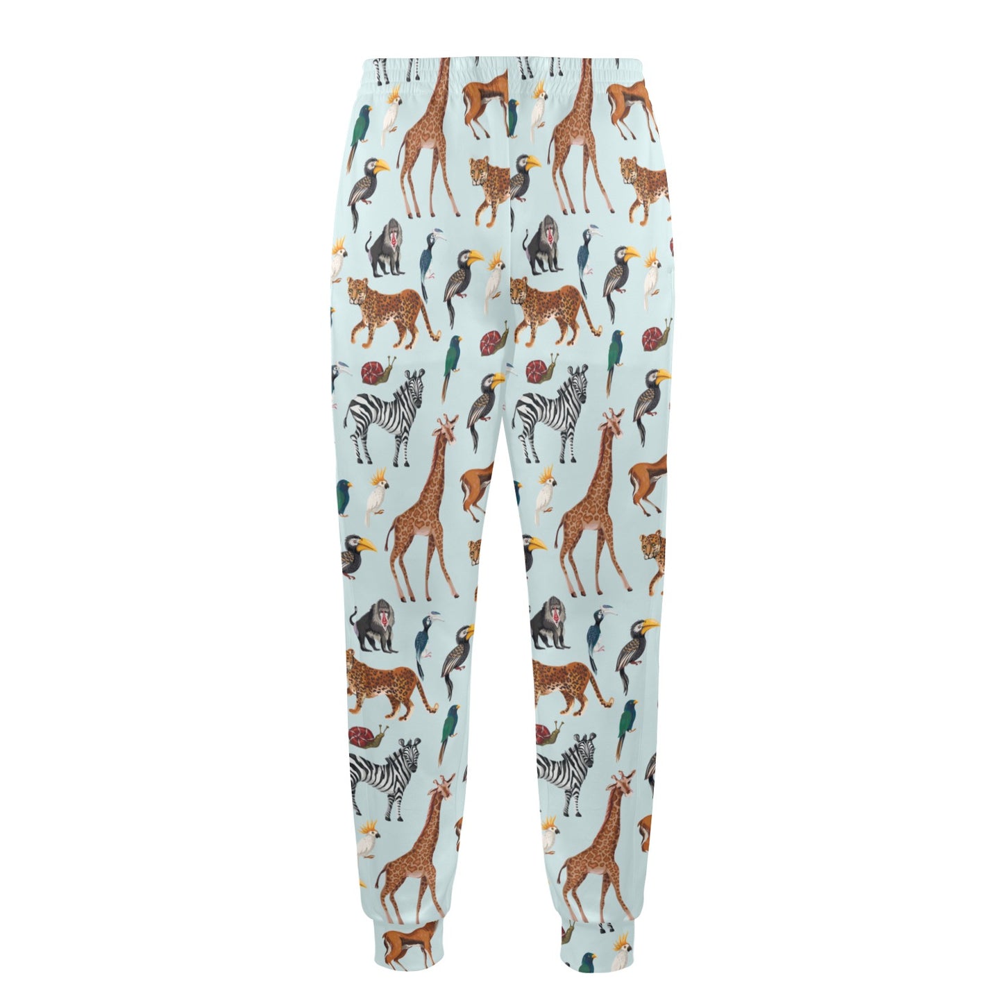 Safari Animal Print Design LKS306 Men's Casual Track Pants