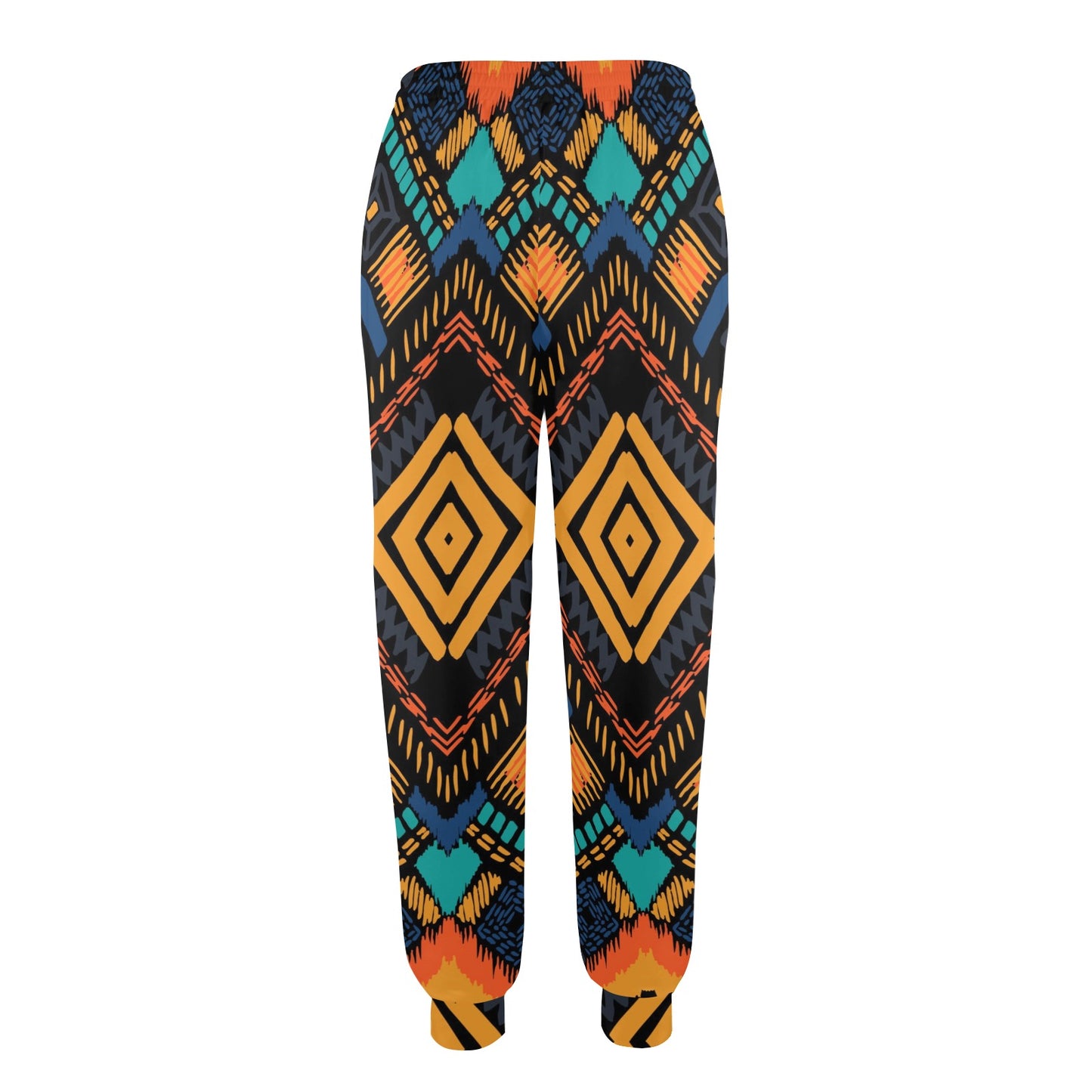 Kente Pattern Print Design 05 Women's Casual Track Pants