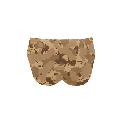 ACU Desert Digital Pattern Print Design 01 Men's Swimming Briefs