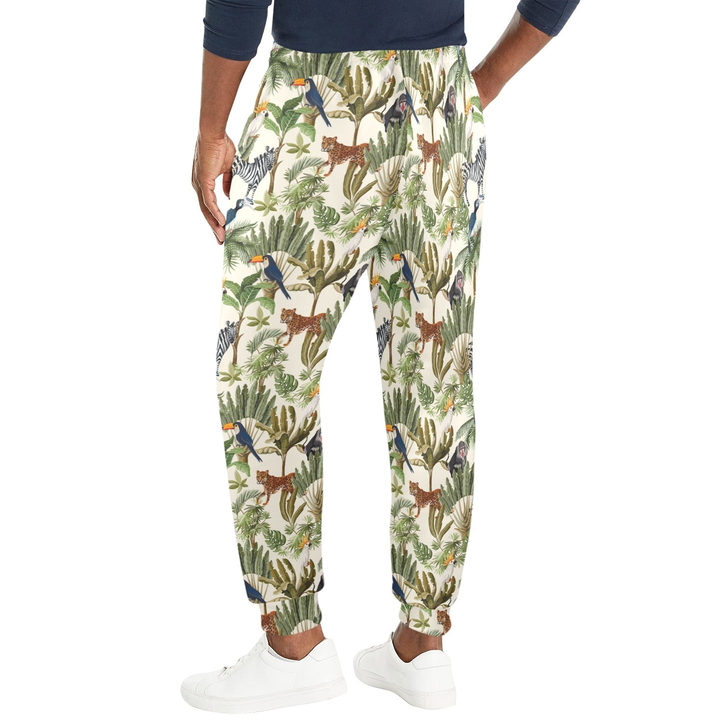 Safari Animal Print Design LKS304 Men's Casual Track Pants