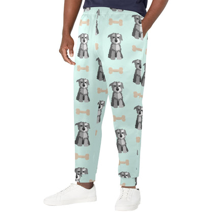 Schnauzers Pattern Print Design A03 Men's Casual Track Pants