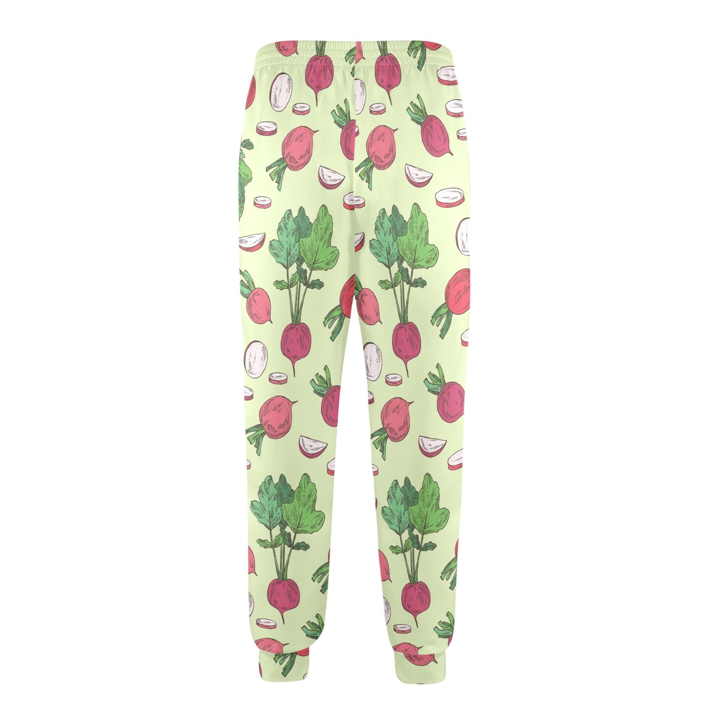 Radish Pattern Print Design A04 Men's Casual Track Pants