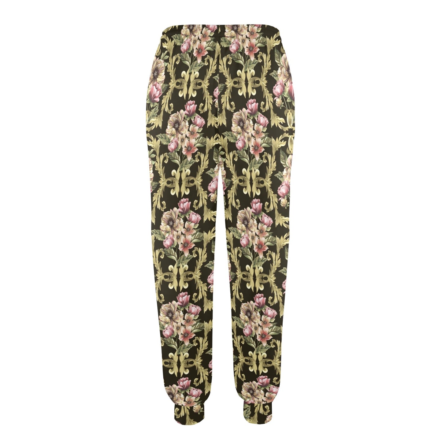 Baroque Pattern Print Design 02 Women's Casual Track Pants