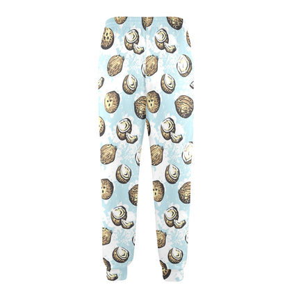 Coconut Pattern Print Design CN01 Men's Casual Track Pants