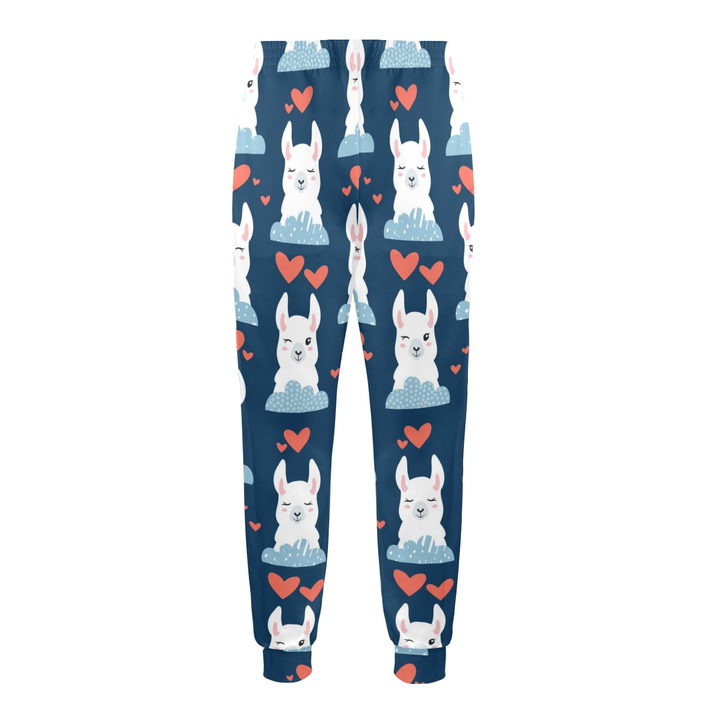 Alpaca Love Pattern Print Design 05 Men's Casual Track Pants