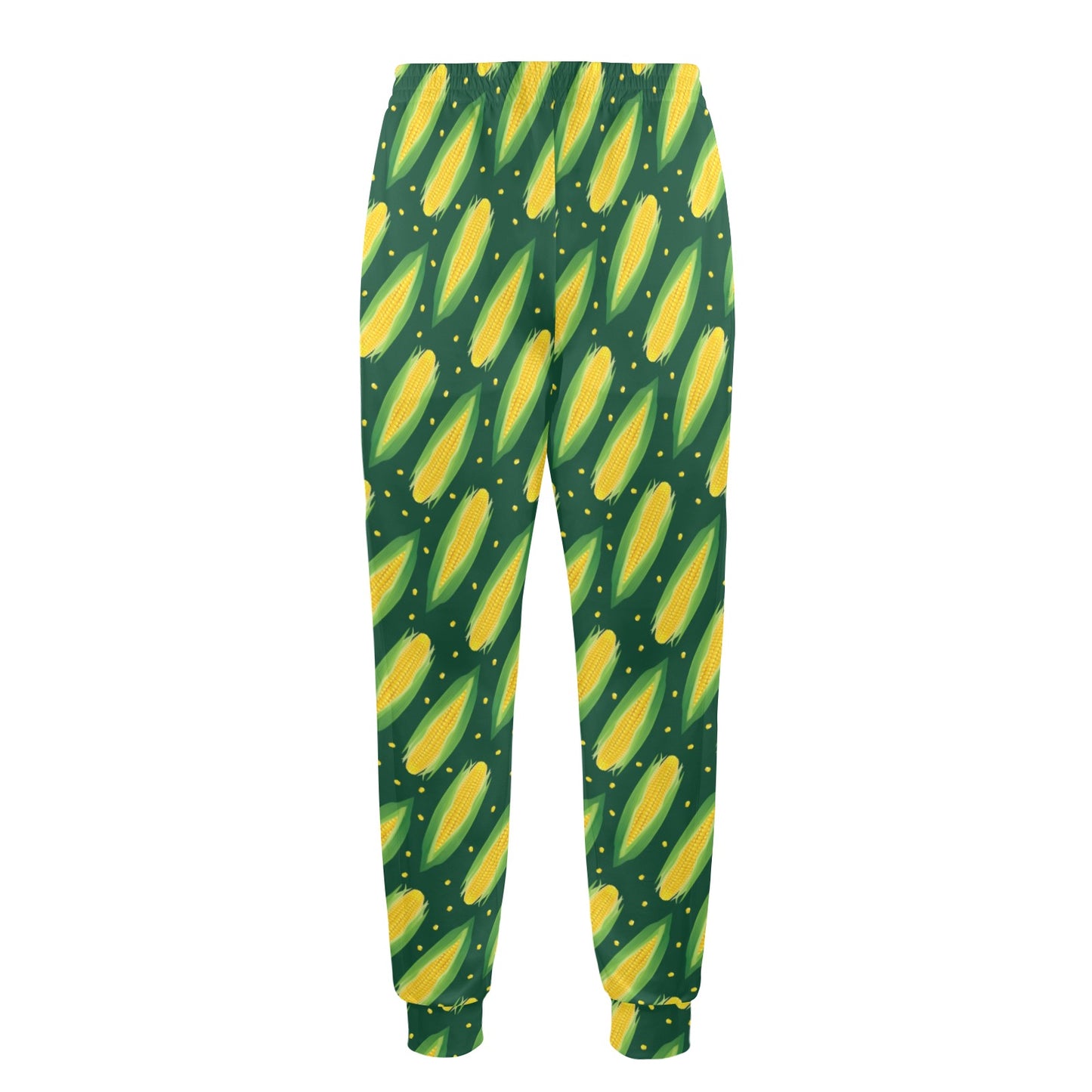 Corn Pattern Print Design 03 Men's Casual Track Pants
