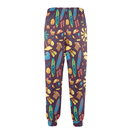 Aloha Hawaii Pattern Print Design 01 Men's Casual Track Pants