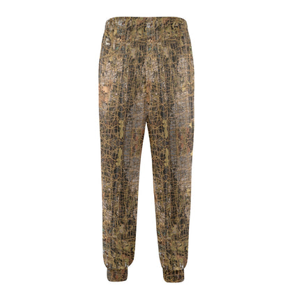 Camouflage Realtree Pattern Print Design 01 Men's Casual Track Pants