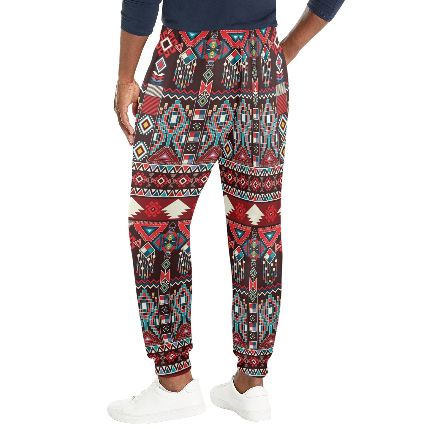 Tribal Aztec Indians native american Men's Casual Track Pants