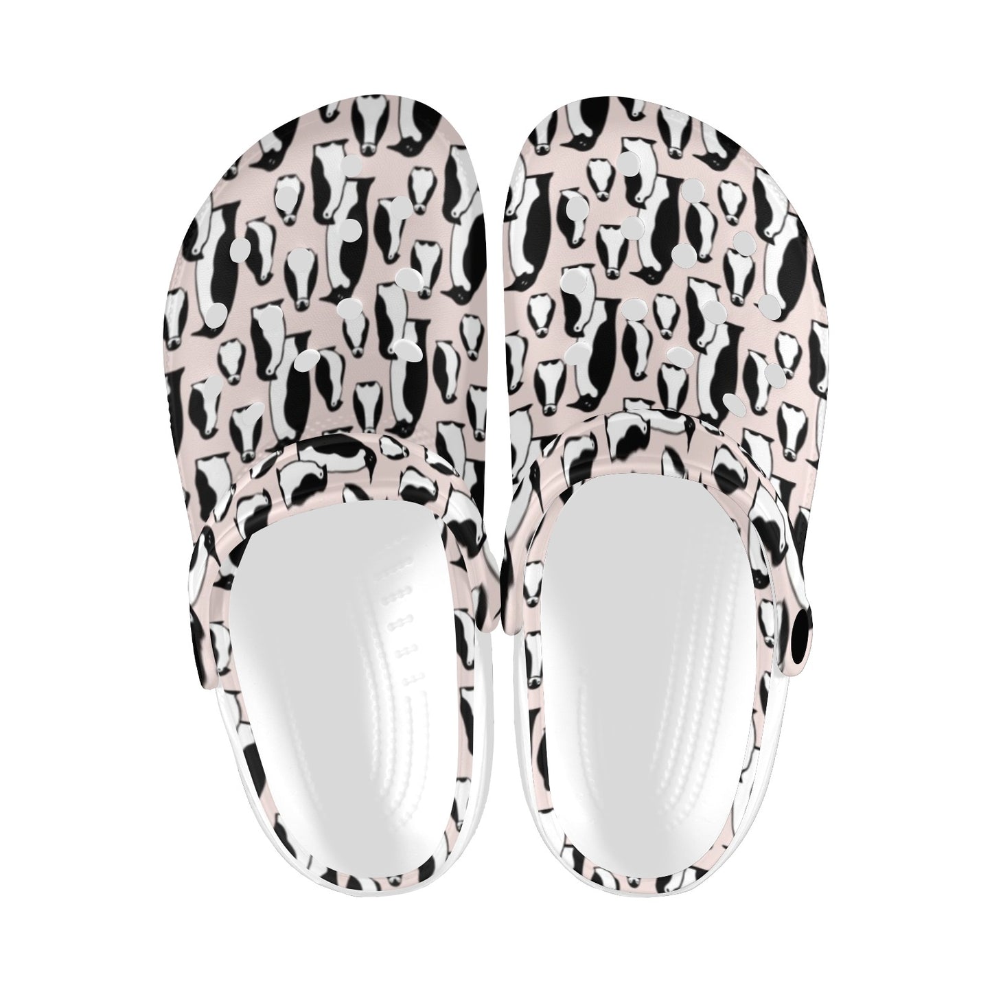 Penguin Themed Unisex Clogs Shoes