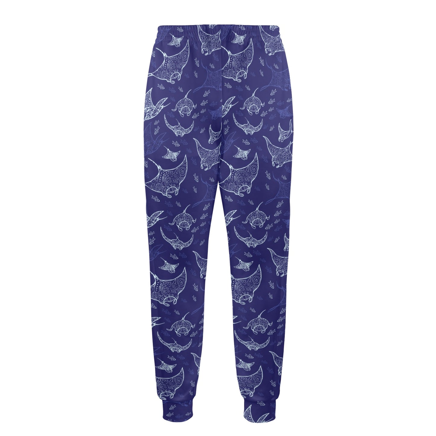 Manta Ray Print Design LKS401 Men's Casual Track Pants