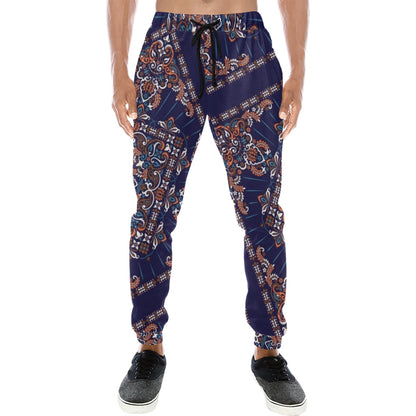 Bandana Print Design LKS3012 Men's Sweatpants