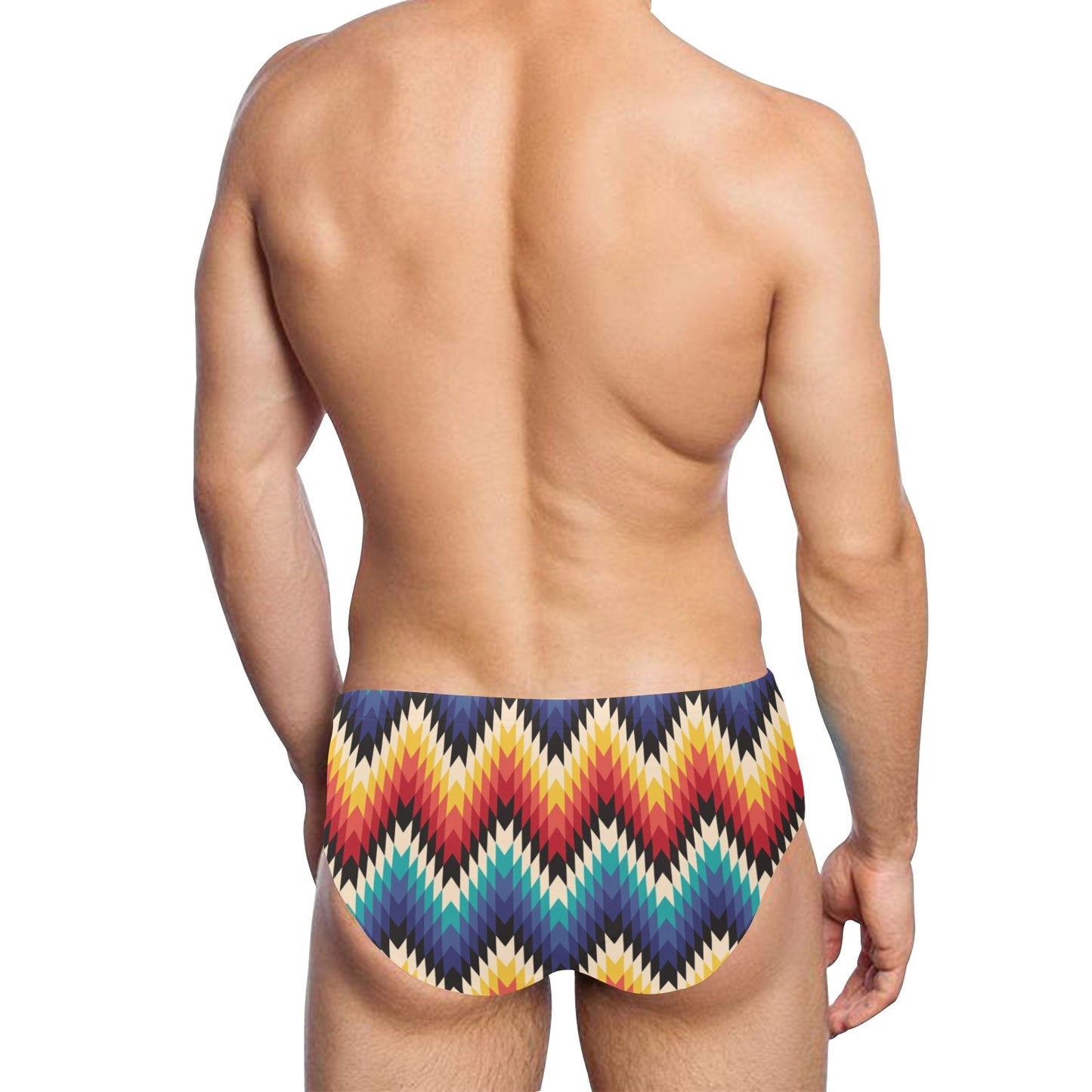 Tribal Aztec Men's Swimming Briefs