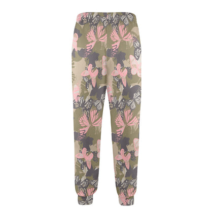 Butterfly camouflage Men's Casual Track Pants