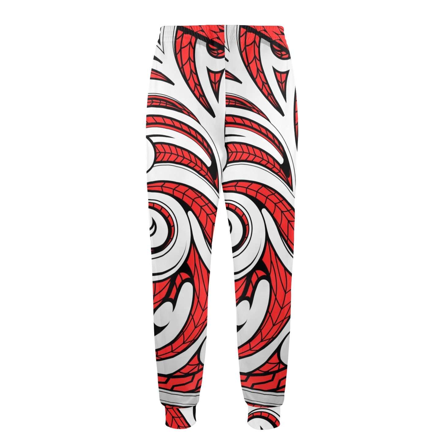 Maori Polynesian Themed Design Print Men's Casual Track Pants