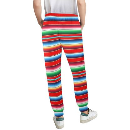 Serape Print Women's Casual Track Pants