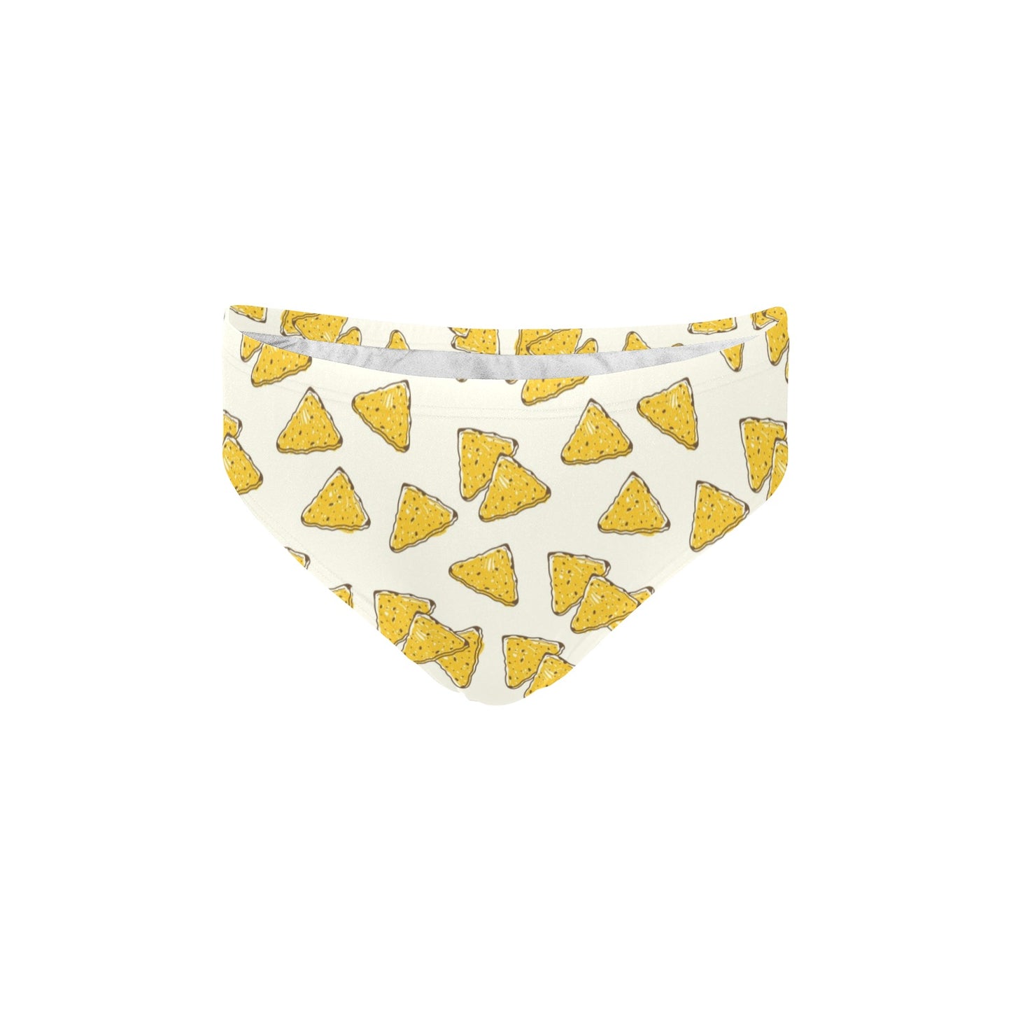 Nachos Pattern Print Design A01 Men's Swimming Briefs