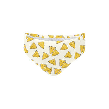 Nachos Pattern Print Design A01 Men's Swimming Briefs