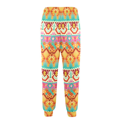 Aztec Pattern Print Design 03 Men's Casual Track Pants