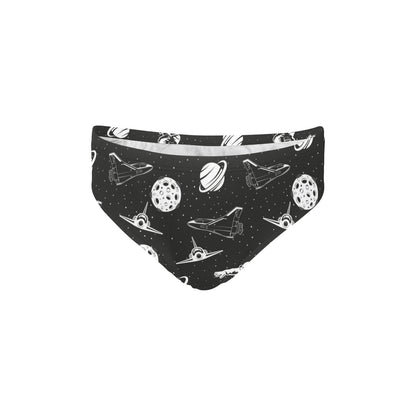 Space Astronauts Print Men's Swimming Briefs