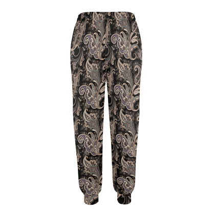 Paisley Mandala Design Print Women's Casual Track Pants