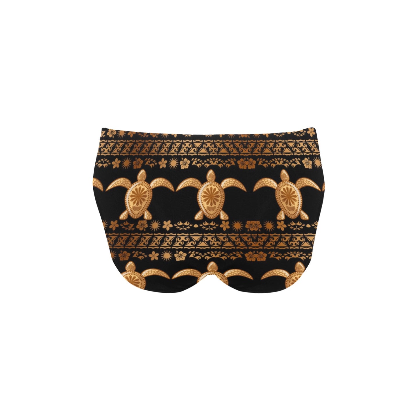 Tribal Sea turtle Polynesian Hawaiian Men's Swimming Briefs