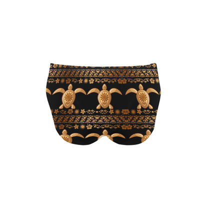 Tribal Sea turtle Polynesian Hawaiian Men's Swimming Briefs