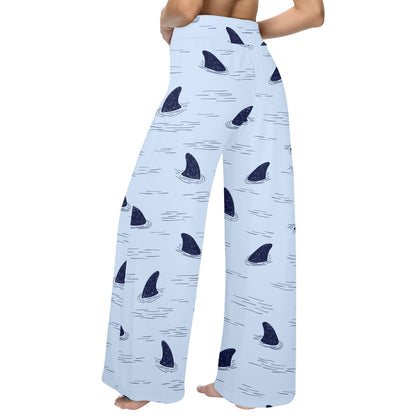 Shark Fin Women's Wide Leg Lounge Pants