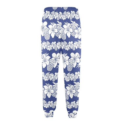 Hawaiian Themed Pattern Print Design H07 Men's Casual Track Pants