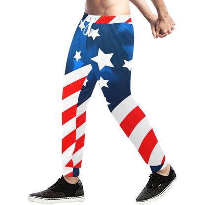 American flag Style Men's Sweatpants