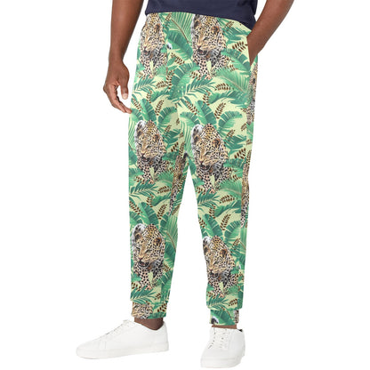 Leopard Pattern Print Design 03 Men's Casual Track Pants